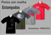 Camiseta Pólo 100% algodão fio 30.1